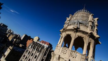 La cúpula del Palacio Cabanellas en san Luis y Sarmiento.