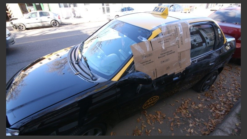 Desde el Heca informaron que el taxista está estable. 