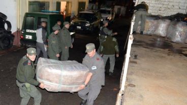 La mercadería viajaba desde Clorinda.