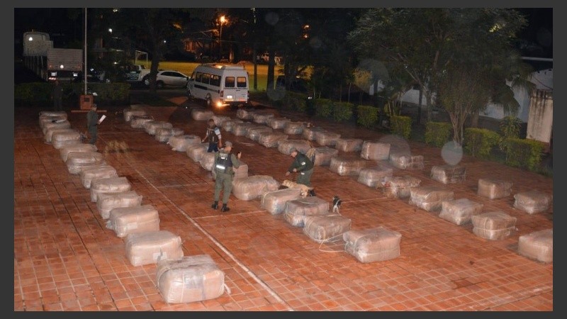 La mercadería viajaba desde Clorinda.
