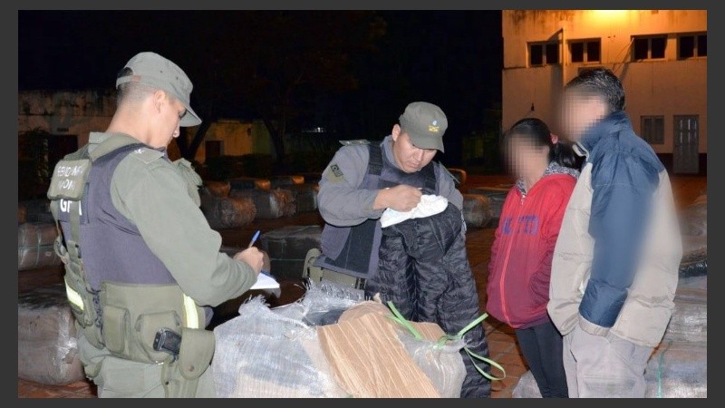 La mercadería viajaba desde Clorinda.