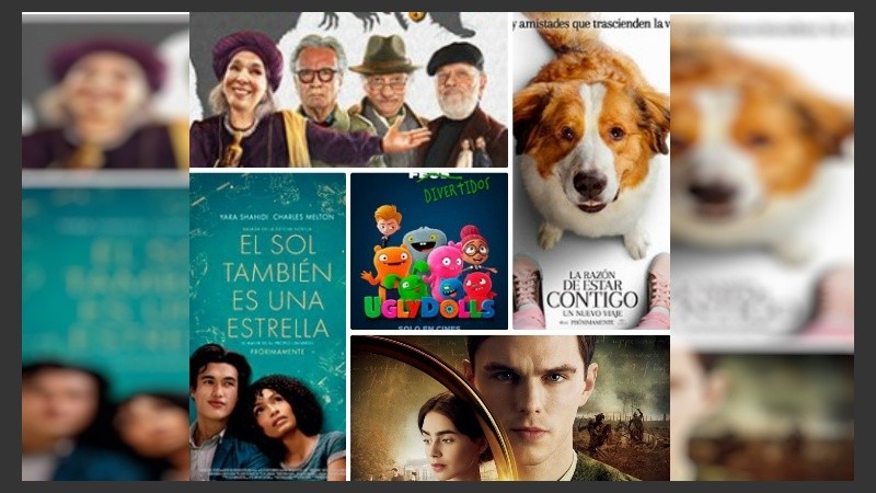 Cinco estrenos y de lo más variados para renovar la cartelera de cines.