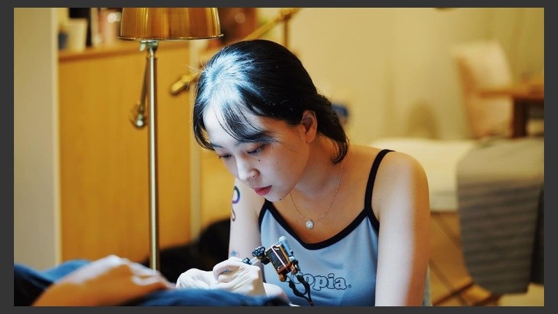 Es como si estuvieran impresos en la piel.