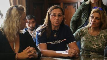Las mujeres siguen el reclamo en el plano de la Justicia.