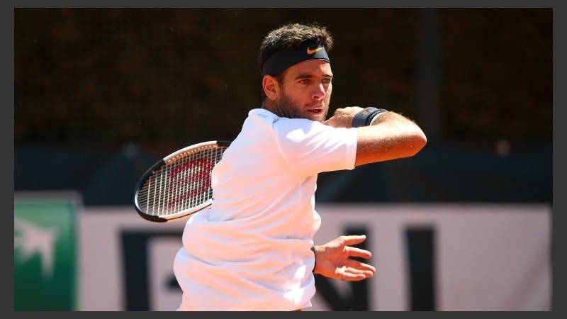 Del Potro ganó dos partidos en el mismo día. 