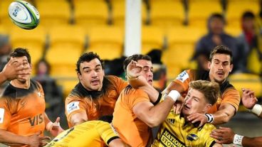 Jaguares se impuso a un equipo con varios All Blacks.