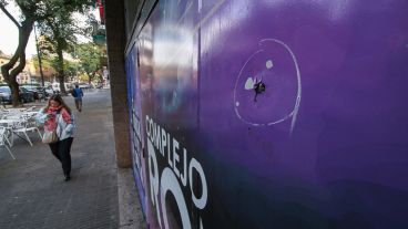 Según el relevamiento hecho por la Policía de Investigaciones, hubo 13 disparos.