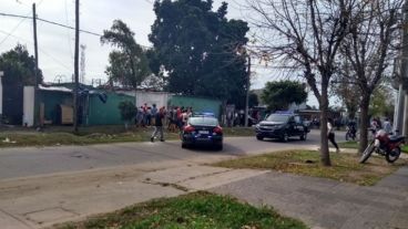 El sospechoso tenía un arma de fuego.