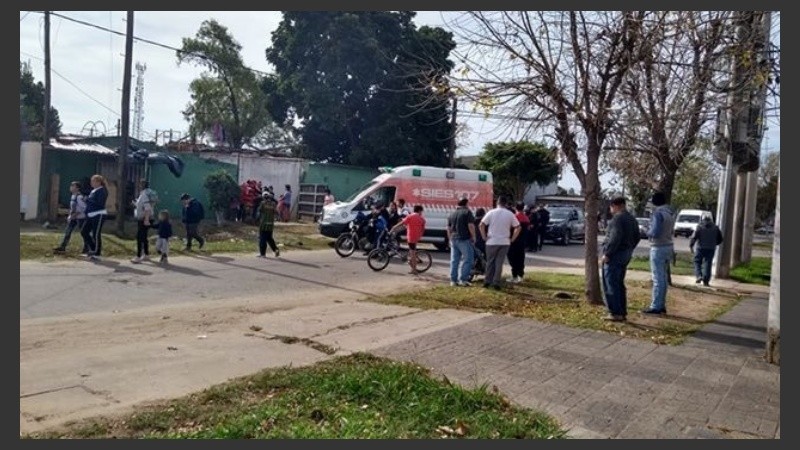 El sospechoso tenía un arma de fuego.