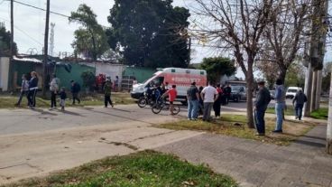 El sospechoso tenía un arma de fuego.