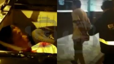 Uno de los sospechosos fue atendido en el Heca por un traumatismo de cráneo.