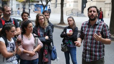 El recorrido guiado se hace una vez al mes y este sábado tuvo su debut.