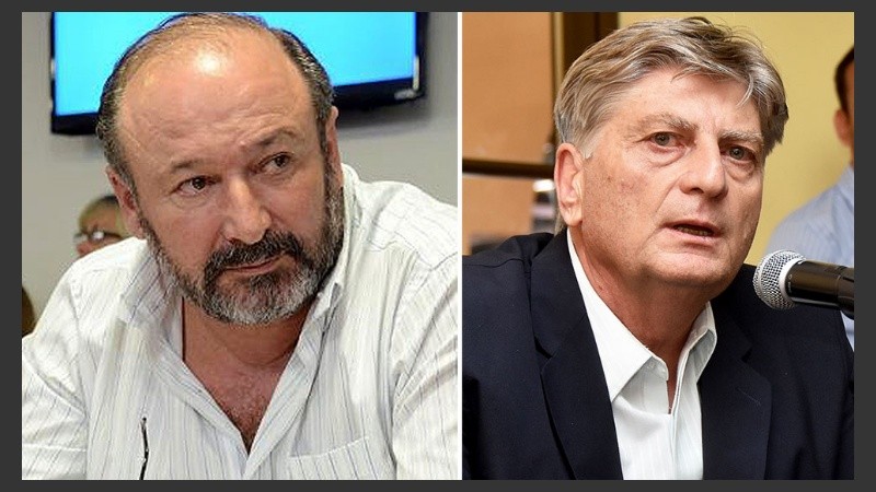 Kroneberger (izquierda) y Ziliotto (derecha), protagonistas en la elección a gobernador.