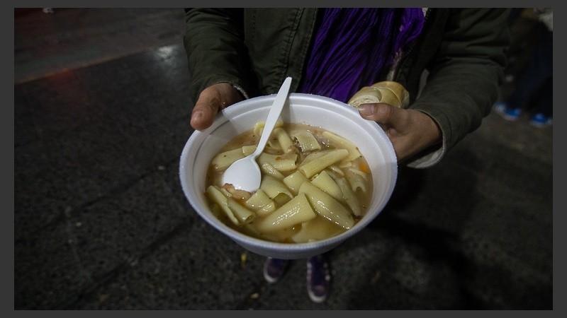 El menú: fideos mostachole
