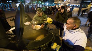 Comida caliente para noches frías.
