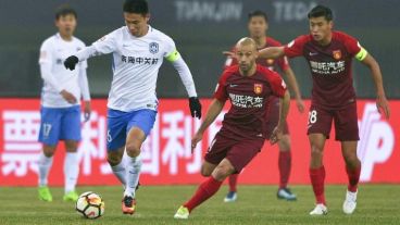 Mascherano juega en China desde el año pasado.