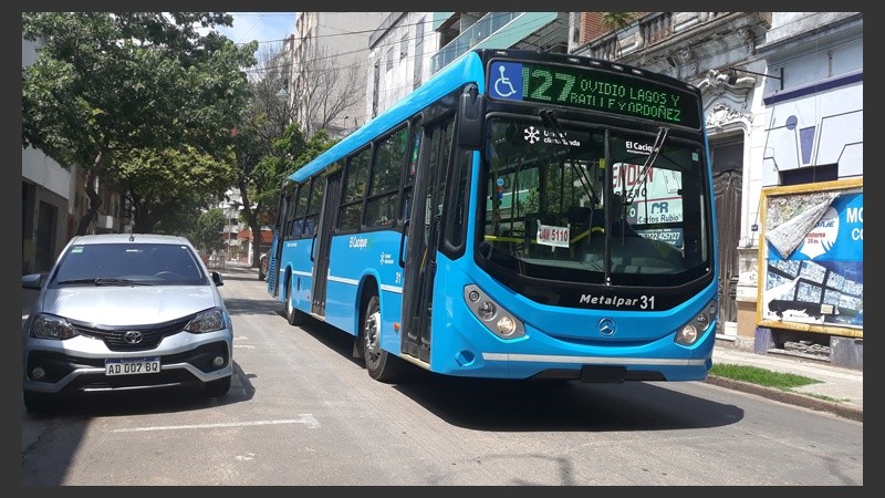 En Rosario no habrá servicio de transporte el sábado ni el próximo miércoles.
