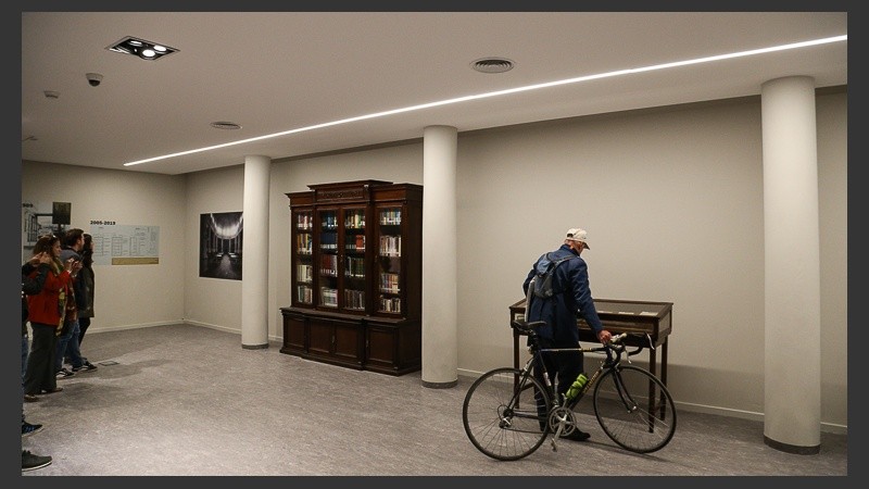 Así quedó la renovada Biblioteca Argentina Dr. Juan Álvarez.