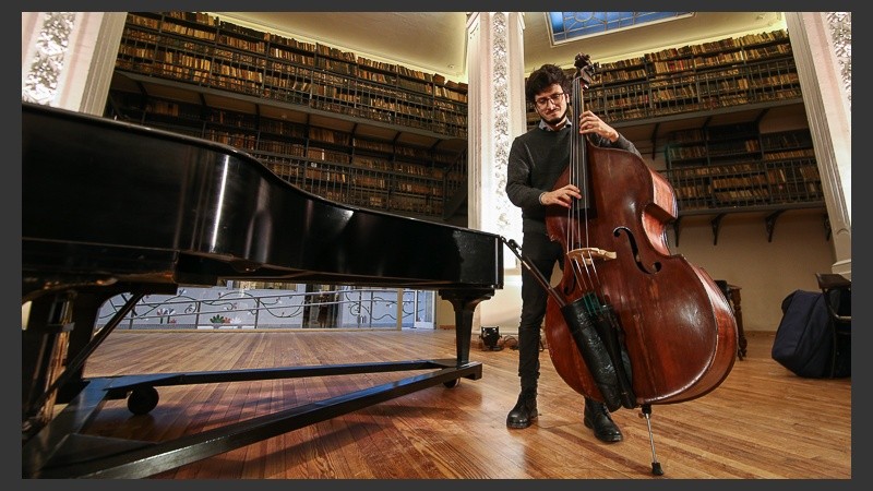 Así quedó la renovada Biblioteca Argentina Dr. Juan Álvarez.