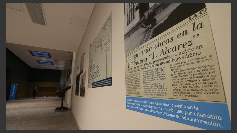 Así quedó la renovada Biblioteca Argentina Dr. Juan Álvarez.