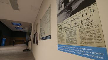 Así quedó la renovada Biblioteca Argentina Dr. Juan Álvarez.