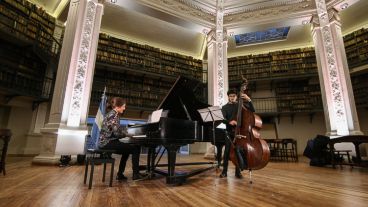 Así quedó la renovada Biblioteca Argentina Dr. Juan Álvarez.