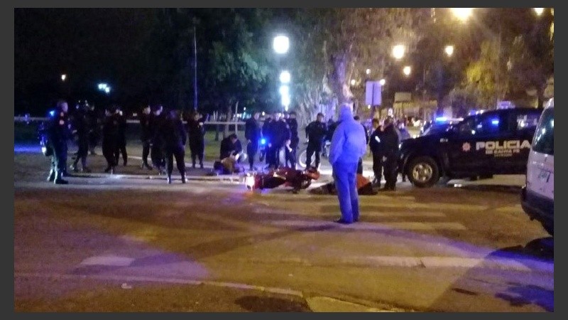 Conmoción en 27 de Febrero y Buenos Aires el martes a la noche.