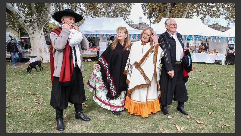 Distintas agrupaciones bailaron durante todo el día.