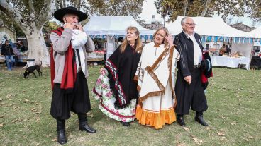 Distintas agrupaciones bailaron durante todo el día.