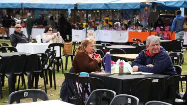 La cita fue en el parque Irigoyen.