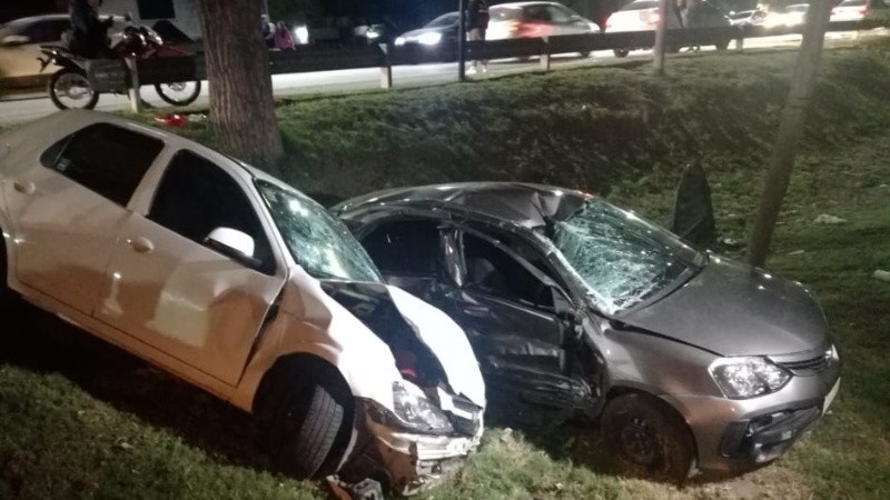 El siniestro se produjo cerca de las 18.30 en Eva Perón al 8700.