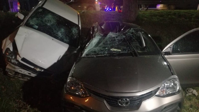 El siniestro se produjo cerca de las 18.30 en Eva Perón al 8700.