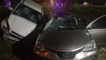 El siniestro se produjo cerca de las 18.30 en Eva Perón al 8700.