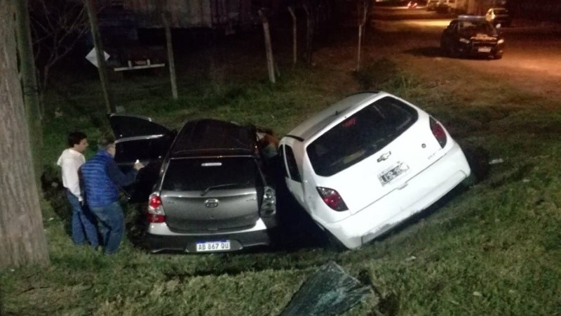 El siniestro se produjo cerca de las 18.30 en Eva Perón al 8700.