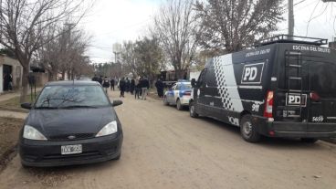 La PDI trabajaba en el lugar del hecho.