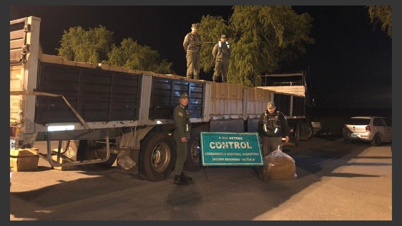 El control fue realizado por la sección Seguridad Vial “Rosario-Victoria” dependiente del  Escuadrón Núcleo Nº 46.