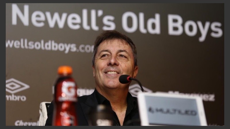 Kudelka se mostró entusiasmado con su llegada a Newell's. 