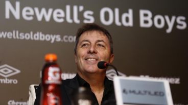 Kudelka se mostró entusiasmado con su llegada a Newell's.