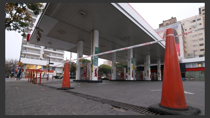 Sin actividad en las estaciones de servicio.