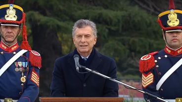 El presidente evitó hacer referencia directa al paro general.