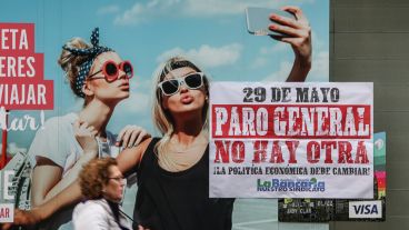 El paro general se sintió fuerte en Rosario y la región.