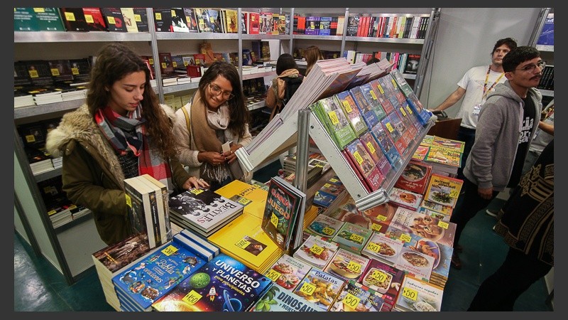 Postal de la Feria del Libro del año pasado.