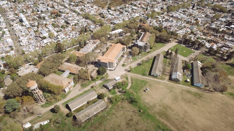 El predio del Polo Tecnológico se ubica en el ex Batallón 121, en la zona sur de Rosario. 