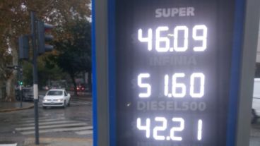 Los nuevos precios este sábado en YPF.