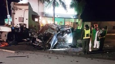 Los vehículos transitaban por el kilómetro 258 de la ruta 34.