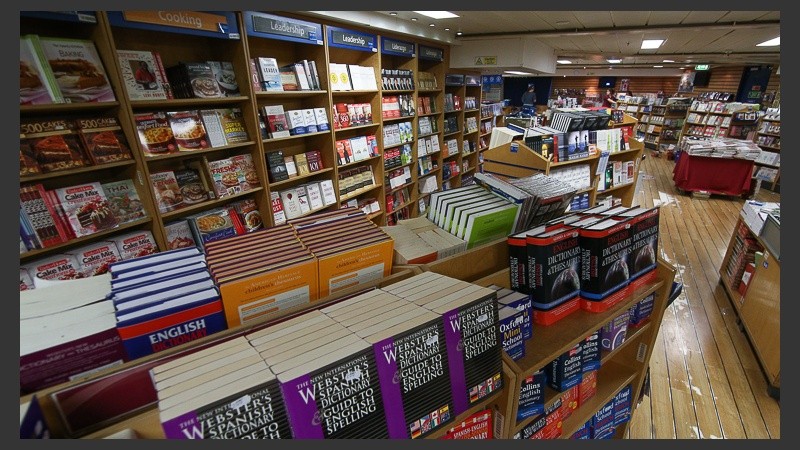 La librería flotante que desde la semana pasada está en Rosario. 