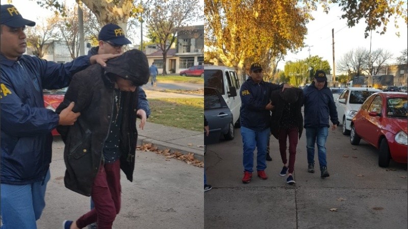 El detenido estaba buscado por un homicidio. 