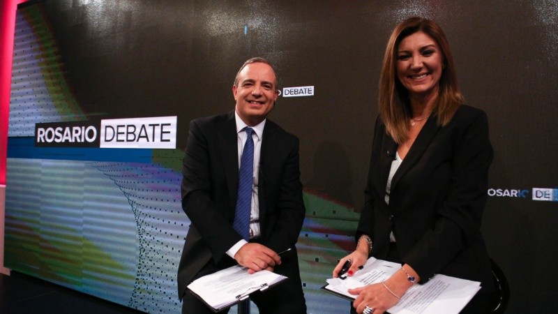 Debate de candidatos: la previa, el durante y el post en fotos.