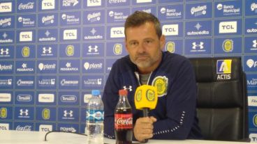 Cocca habló en la conferencia de prensa que brindó en Arroyo Seco.