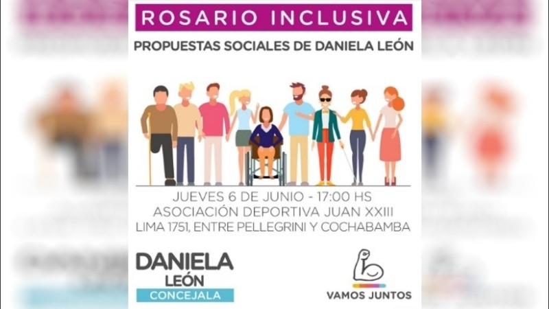 La propuesta de la candidata Daniela león para este jueves. 